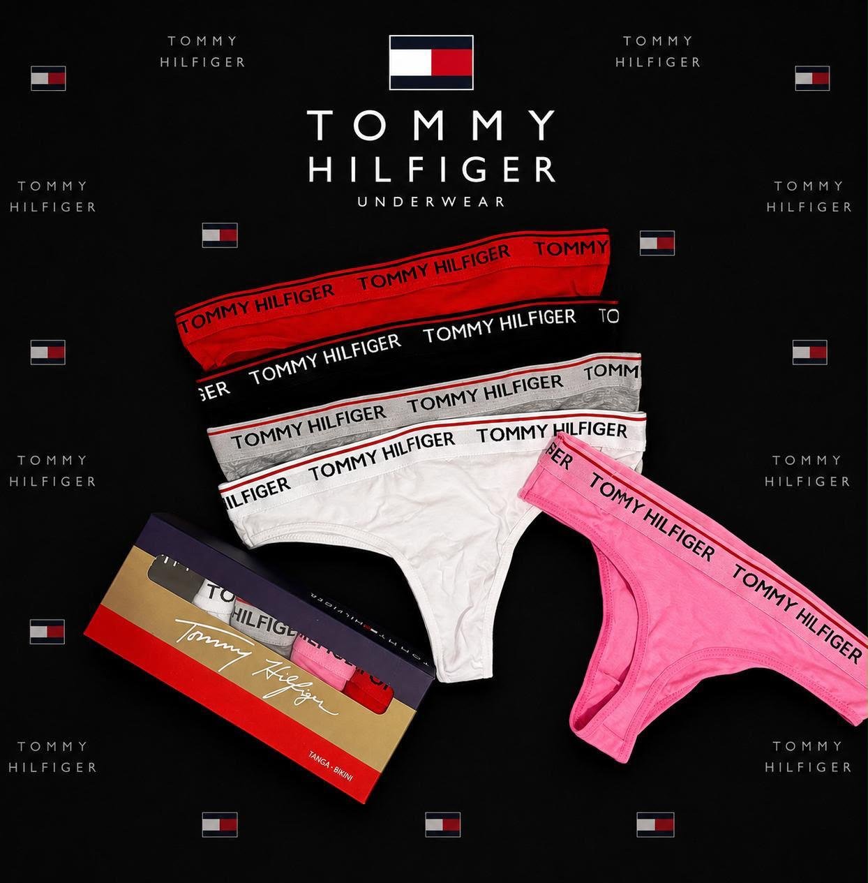 Tommy Hilfiger — Дамски прашки 5бр/кутия #205