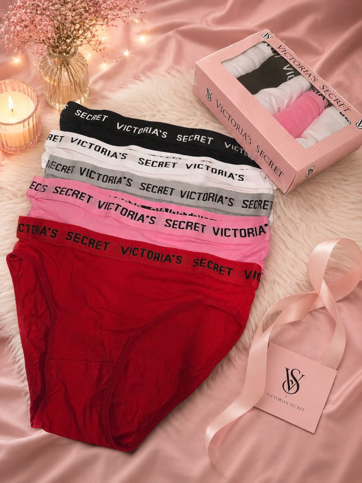 Victoria’s Secret — Дамски бикини 5бр/кутия #217