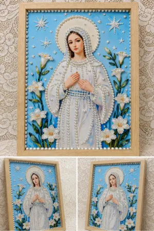 Перлена икона Дева Мария