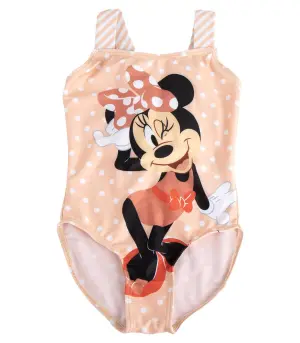 Детски цял бански minnie на точки 3-8 год. - 3 год.