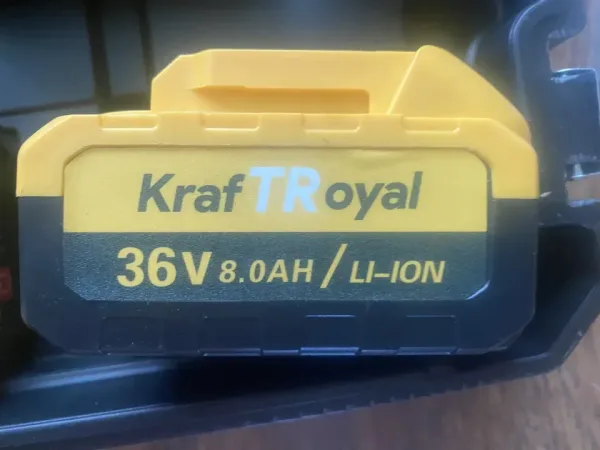 Акумулаторен Ударен Гайковерт KRAFT ROYAL 36V,8Ah + 35 Части — снимка 4