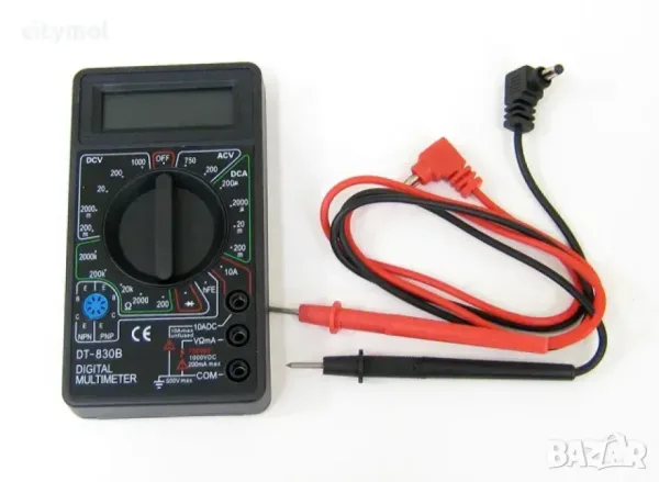Цифров мултимер / мултицет "Digital Multimeter DT-832" — снимка 3