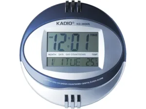 Голям настолен стенен цифров часовник KADIO KD-3806N