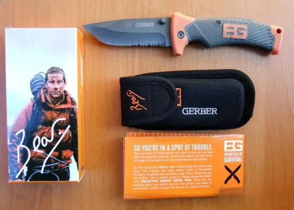 Gerber Bear Grylls - сгъваем нож -2 модела — снимка 2
