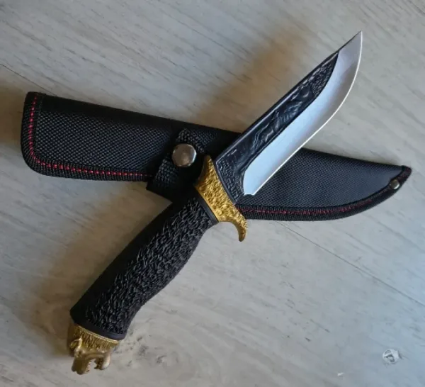 Ловен нож Охотник -Вълк-140х270 — снимка 2