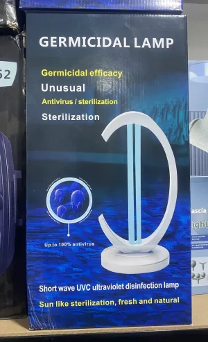 UV-C и озонова бактерицидна лампа, 185nm, 38W, бяла