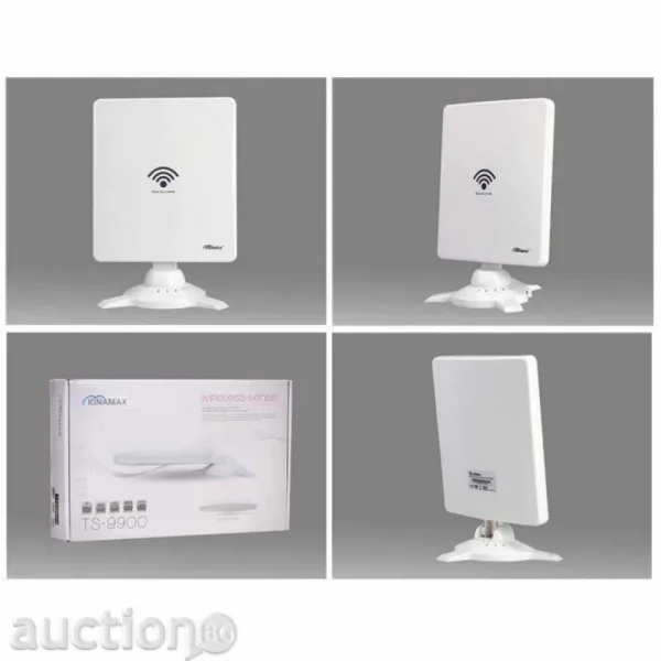 МОЩНА WIFI антена Kinamax Ts-9900, 5800mW, 58dBi — снимка 3