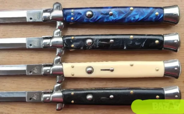 Огромен автоматичен нож Stiletto 14,8х 33 см /13 инча / — снимка 2
