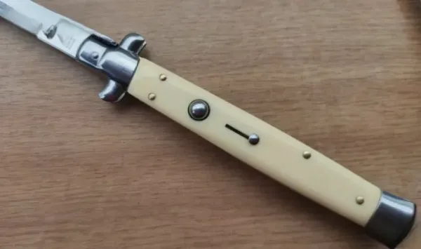 Огромен автоматичен нож Stiletto 14,8х 33 см /13 инча / — снимка 5
