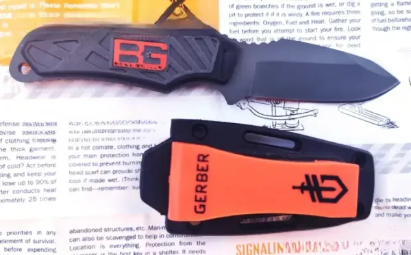 Малък туристически нож GERBER -(70х160 мм) — снимка 4