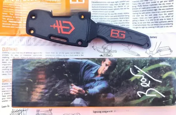 Малък туристически нож GERBER -(70х160 мм) — снимка 5