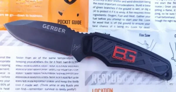Малък туристически нож GERBER -(70х160 мм) — снимка 7