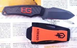 Малък туристически нож GERBER -(70х160 мм)
