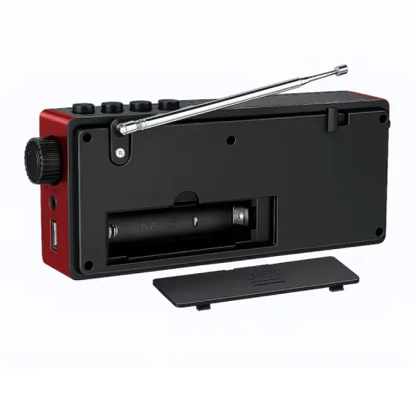 Соларно стерео радио JOC-6138REC-S +Bt Fm/Am ,USB,Tf — снимка 2