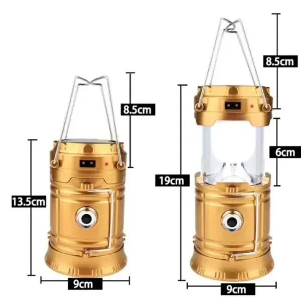 Преносим Соларен прожектор SH-5800T — снимка 3