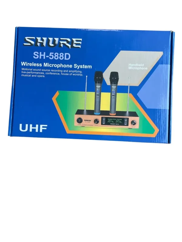 Комплект микрофони SHURE SH-588D — снимка 2