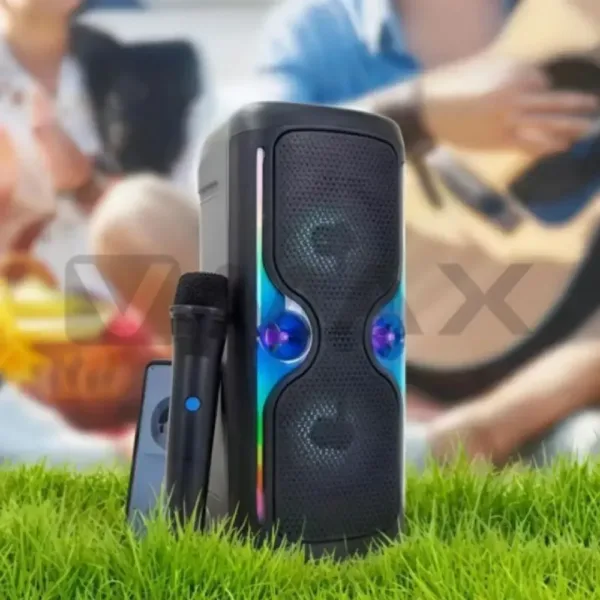 Bluetooth тонколона KTS 2223 с микрофон — снимка 3