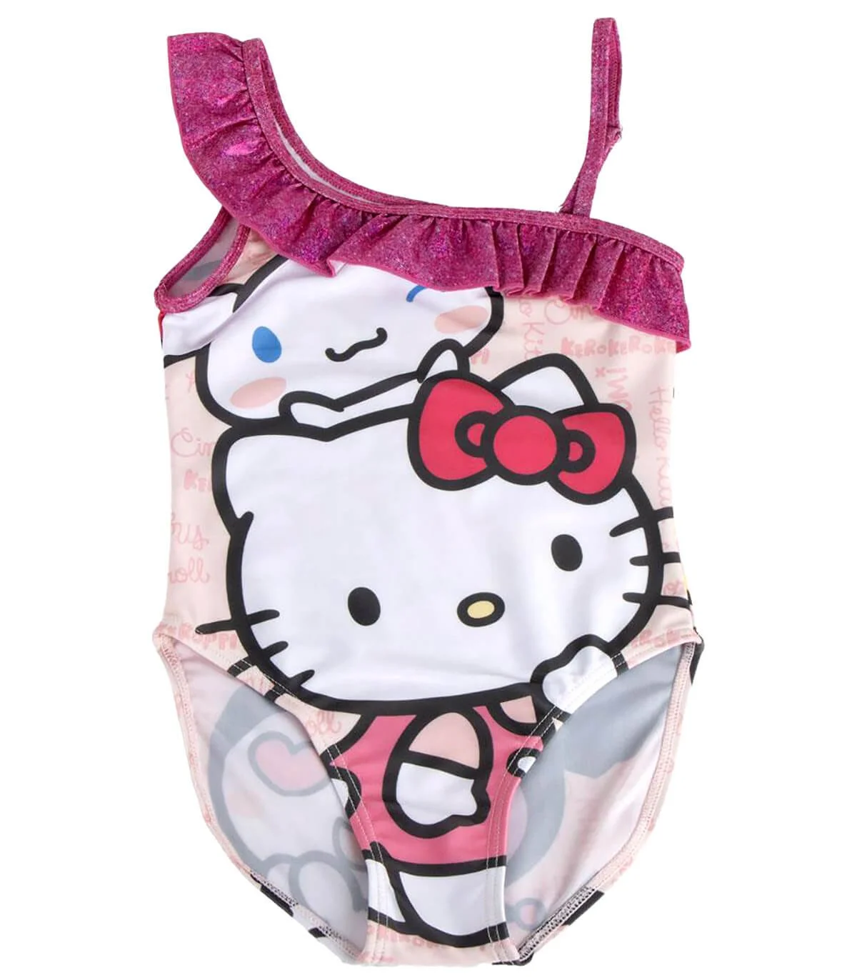 Детски цял бански hello kitty 4-10 год. - 4 год.