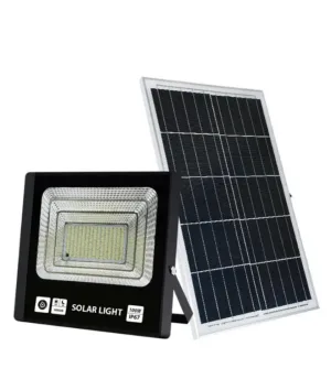 LED Соларен прожектор 100W с отделен панел