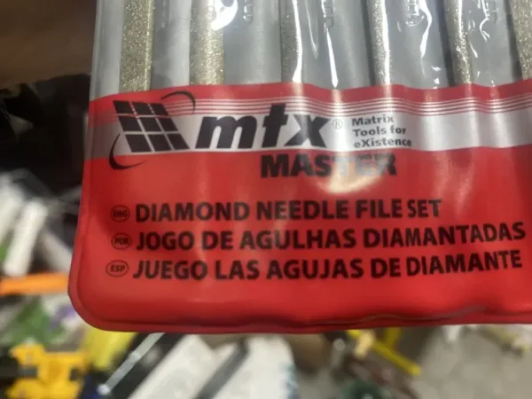 Комплект диамантени пилички MTX 6 бр — снимка 2