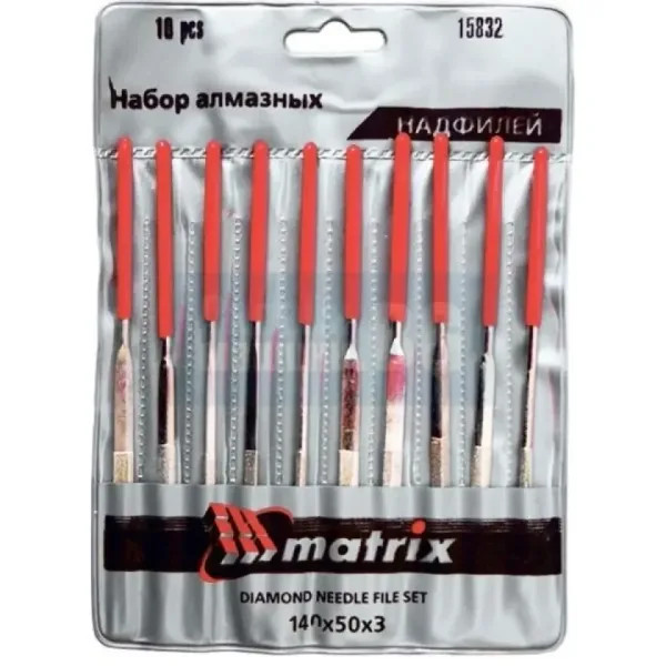 Комплект диамантени пилички MTX 6 бр — снимка 4