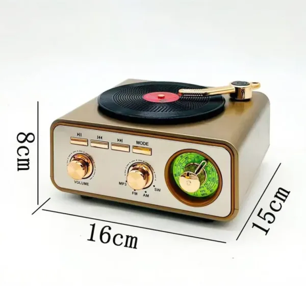 3 вълново ретро радио Meier MD-1217 BT- AM, FM, SW+USB/TF — снимка 2