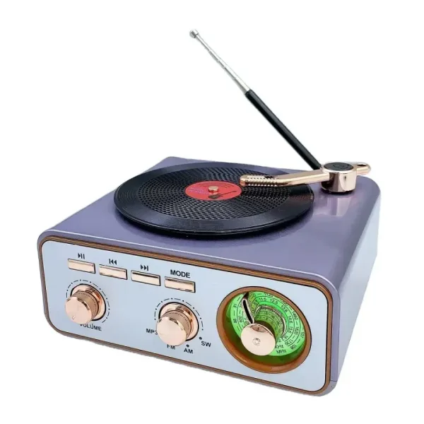 3 вълново ретро радио Meier MD-1217 BT- AM, FM, SW+USB/TF — снимка 3