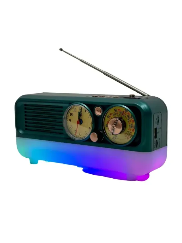 Тривълново винтидж радио AM/FM/SM с BT и вход за USB/ TF карта NNS 7210Bt — снимка 3