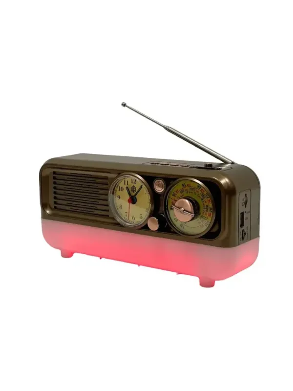 Тривълново винтидж радио AM/FM/SM с BT и вход за USB/ TF карта NNS 7210Bt — снимка 10