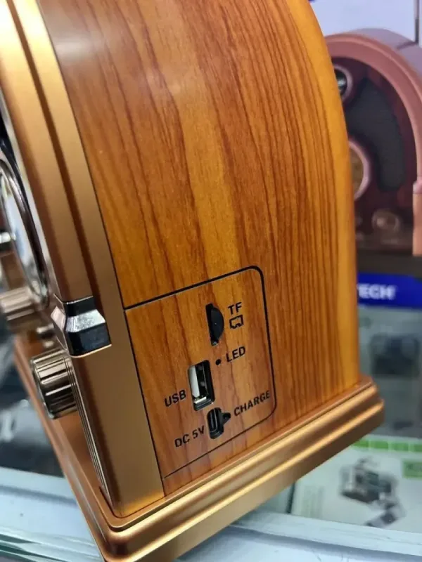 Тривълново винтидж радио AM/FM/SM с BT и вход за USB/ -TF карта NNS 7061Bt — снимка 3