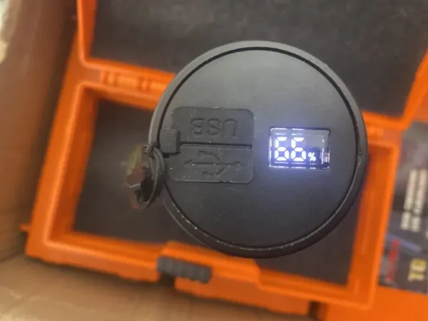 Акумулаторен мощен LED фенер COBA ed — снимка 5