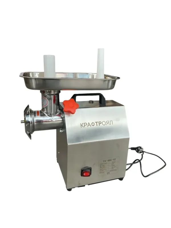 Електрическа месомелачка KraftRoyal МК-12/TK-12 1200W, 150кг/час — снимка 2
