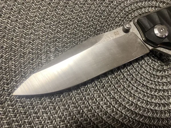 Сгъваем нож,острие D2, дръжка G10, 98х230 — снимка 2
