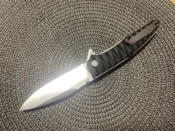 Сгъваем нож,острие D2, дръжка G10, 98х230 — снимка 3