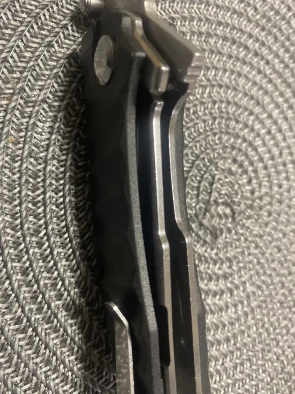 Сгъваем нож,острие D2, дръжка G10, 98х230 — снимка 6