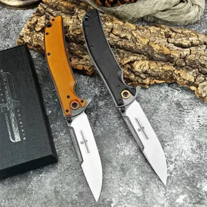 Тактически сгъваем нож EDC, D2 ръкохватка -G10 ;118х228