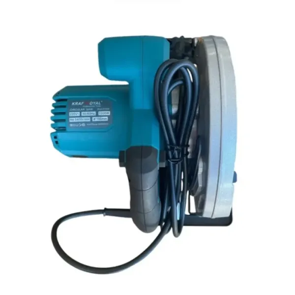 Електрически ръчен циркуляр 1200W Ø 185 мм KraftRoyal — снимка 2
