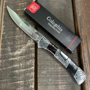 Сгъваем ловен нож COLUMBIA A3159 BLACK -105х237