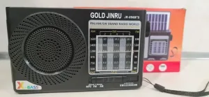 Соларно Радио с фенер,Bluetooth,USB,SD+LED Фенер JR-097 BTS