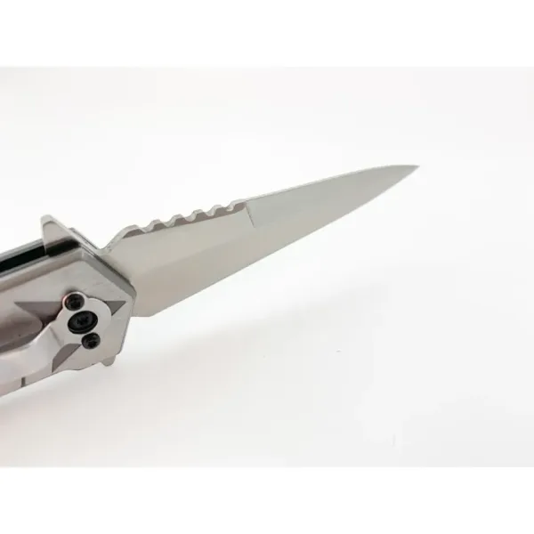 Сгъваем автоматичен нож метален и масивен Browning F130 — снимка 3