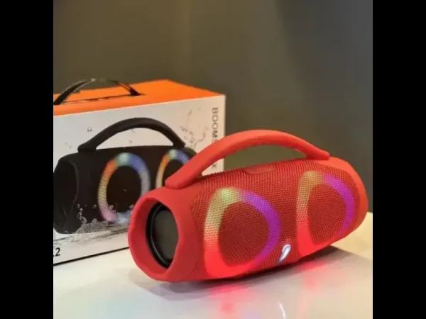 Портативна мощна блутут колона Booms Box 3 Mini RGB — снимка 3
