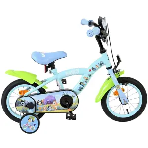 Детски велосипед с помощни колела, Bluey,12 инча