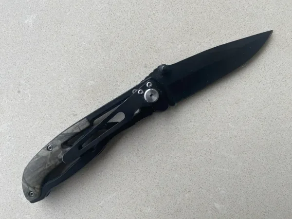 Сгъваем нож CRKT / 90х200см / , маскировъчен,олекотен — снимка 2
