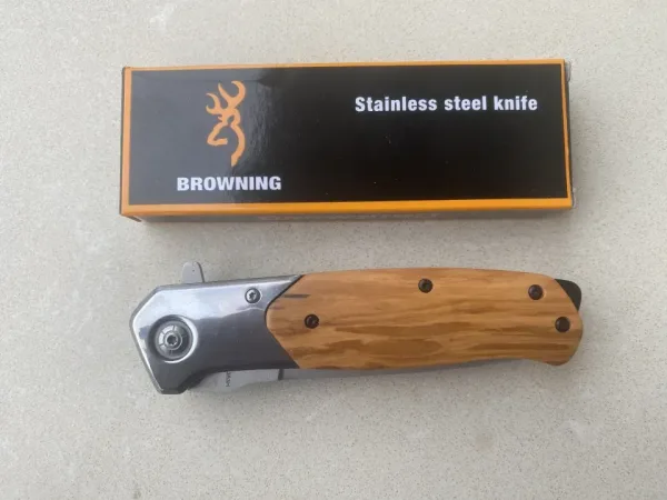 Нож, автоматичен , Browning DA 353H размери 95х220 — снимка 6