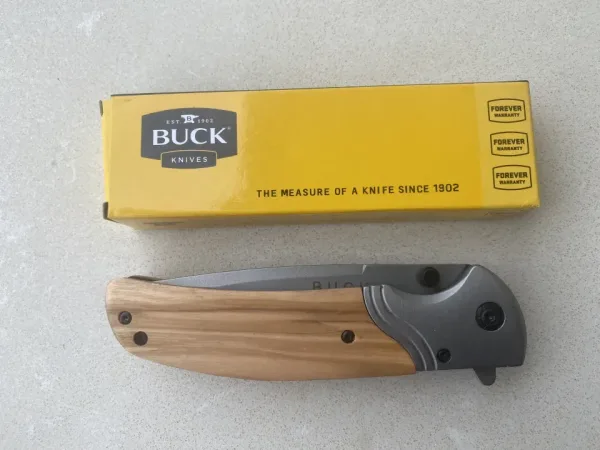 Сгъваем автоматичен нож BUCK FA 79 - 95 X 220mm — снимка 7