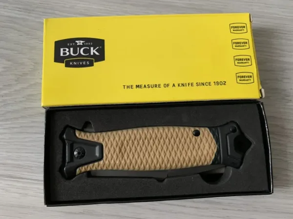 Сгъваем автоматичен нож Buck- Da 148 - 90х225 мм — снимка 8