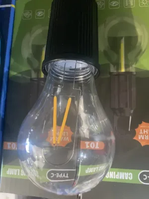Акумулаторна LED къмпинг лампа с кука
