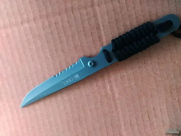 Нож crkt - синтерован, за носене на врат 70х190 — снимка 2