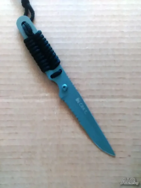Нож crkt - синтерован, за носене на врат 70х190 — снимка 6