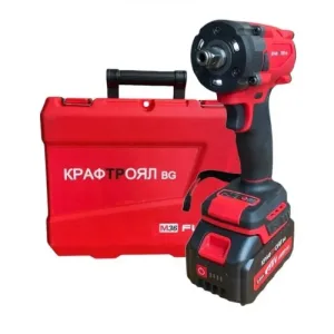 Акумулаторен гайковерт 36V 8Ah KraftRoyal Red Mx Fuel